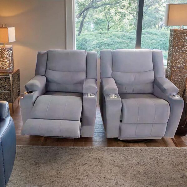 recliner with cupholder - Image 2