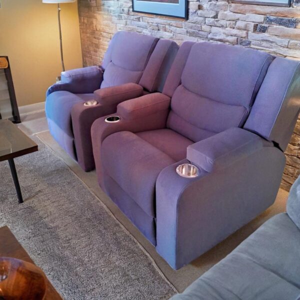 recliner with cupholder - Image 3