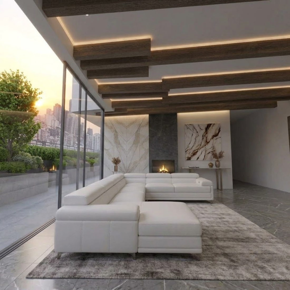 taxzek modern l shaped sectional sofa, egg white leather, adjustable headrests, strong ss legs six seater sofa for living room, office, guest room taxzek modern l shaped sectional sofa, egg white leather, adjustable headrests, strong ss legs six seater sofa for living room, office, guest room