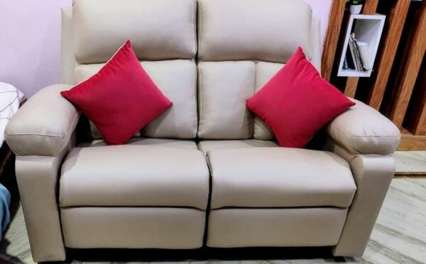 Taxzek 3+2 Fully Recliner Sofa Set with Power Headrest, Lumbar Support, armrest, Throw Pillow for Back Support and Decoration - Image 3