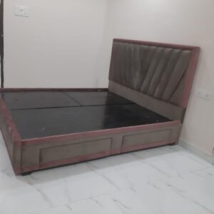 Taxzek King Size Bed Frame with 10" Soft Matress + 1 Side Table,Headboard and Footboard, with 2 Storage Drawers