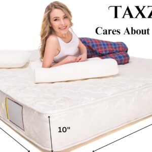 Taxzek Queen Size Medium Support Mattress, 60" x 72" (California Queen)