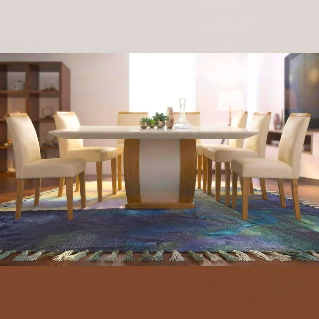 taxzek modern dining table with unique apple shaped base & soft edge marble top. taxzek modern dining table with unique apple shaped base & soft edge marble top.