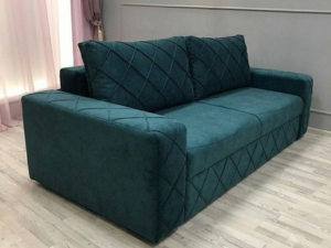 teal fabric 2 seater sofa with diamond quilted design | includes cushions, living room, upholstered seating, modern style, tufted detailing teal fabric 2 seater sofa with diamond quilted design | includes cushions, living room, upholstered seating, modern style, tufted detailing